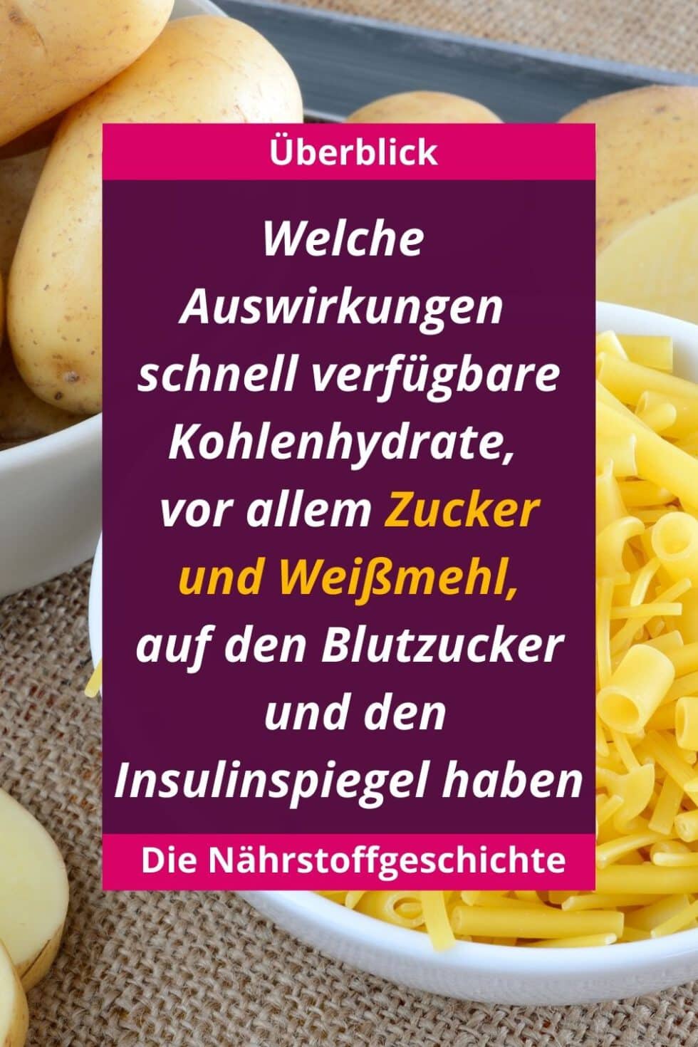 Resistente Stärke Entwarnung für Kohlenhydrate? Nährstoffgeschichte